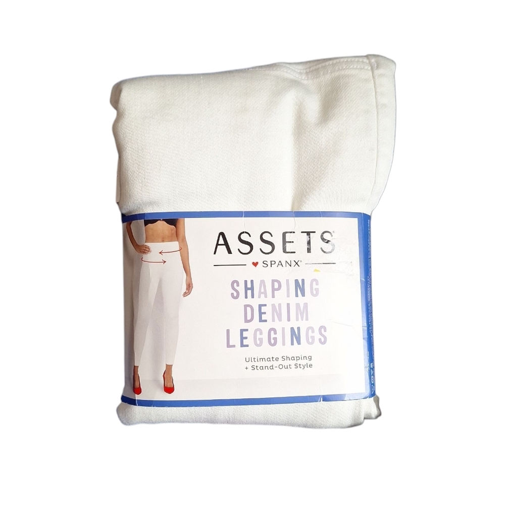 SPANX Assets White Shaping Leggings
